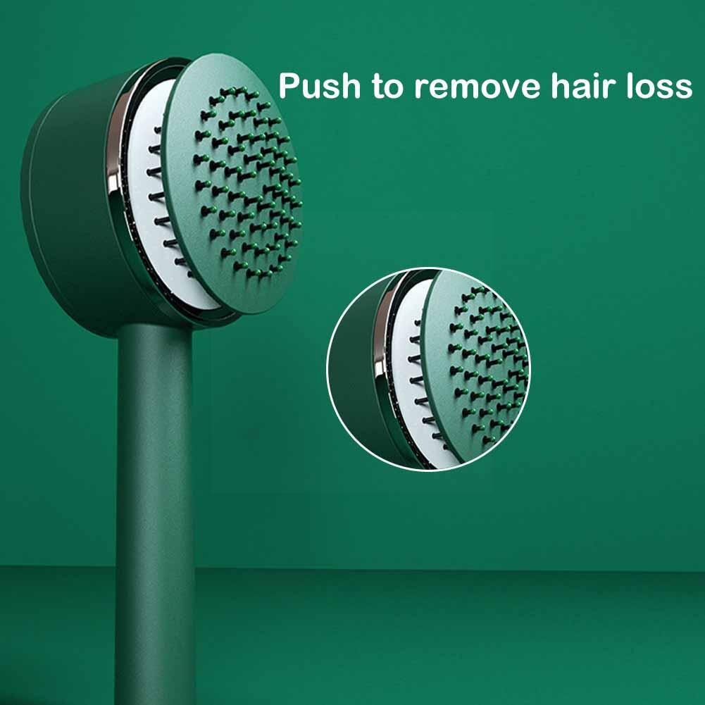 Women Self-cleaning Hair Brush 3d Air Cushion Massager Comb Comb Self Shaping Brush Cleaning Massage Brush Hair Brus Z9z4