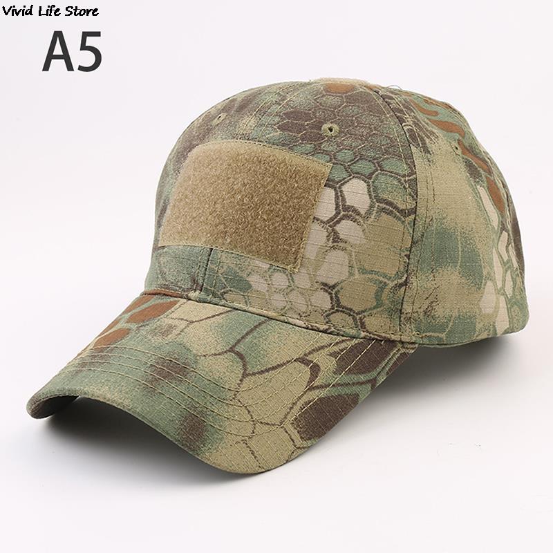 Military Baseball Caps Camouflage Tactical Army Soldier Combat Paintball Adjustable Summer Snapback Sun Hats Men Women