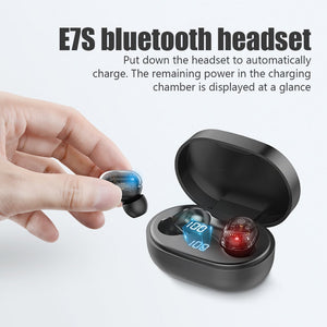 2022 TWS Wireless Bluetooth 5.0 Earphone Touch Control 9D Stereo Headset with Mic Sport Earphones Waterproof Earbuds LED Display