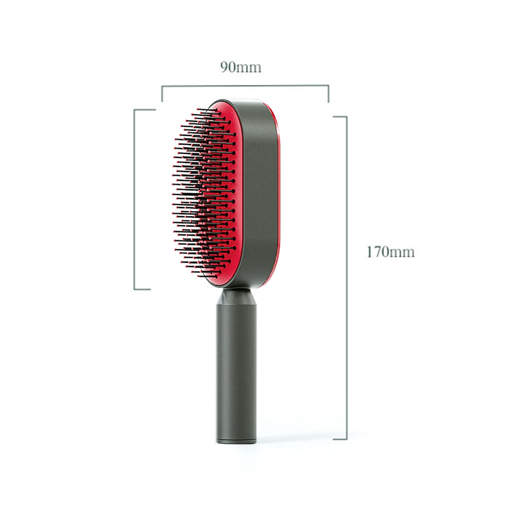 3D Self Cleaning Hair Comb Air Cushion Massager Brush scalp massage Detangling Hairbrush Bathroom Accessories Hair Styling Tools