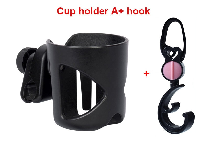 Baby Stroller Accessories coffee Cup Holder universal tricycle pram Water Bottle mobile phone and drink holder wheelchair cart