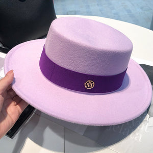 spring autumn fashion beach 2023 Women&#39;s hat fedoras elegant chapel Men&#39;s panama hat fascinator Wedding picture felt Bowler new