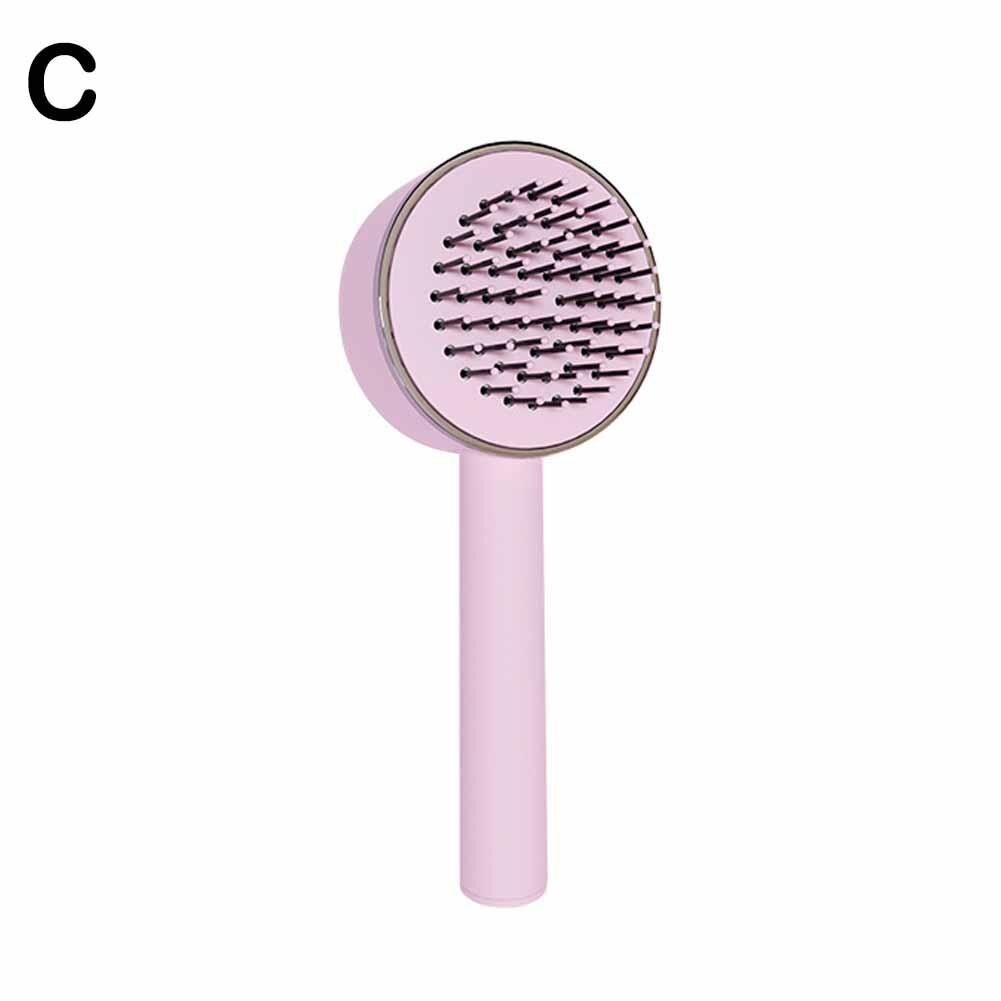 Women Self-cleaning Hair Brush 3d Air Cushion Massager Comb Comb Self Shaping Brush Cleaning Massage Brush Hair Brus Z9z4