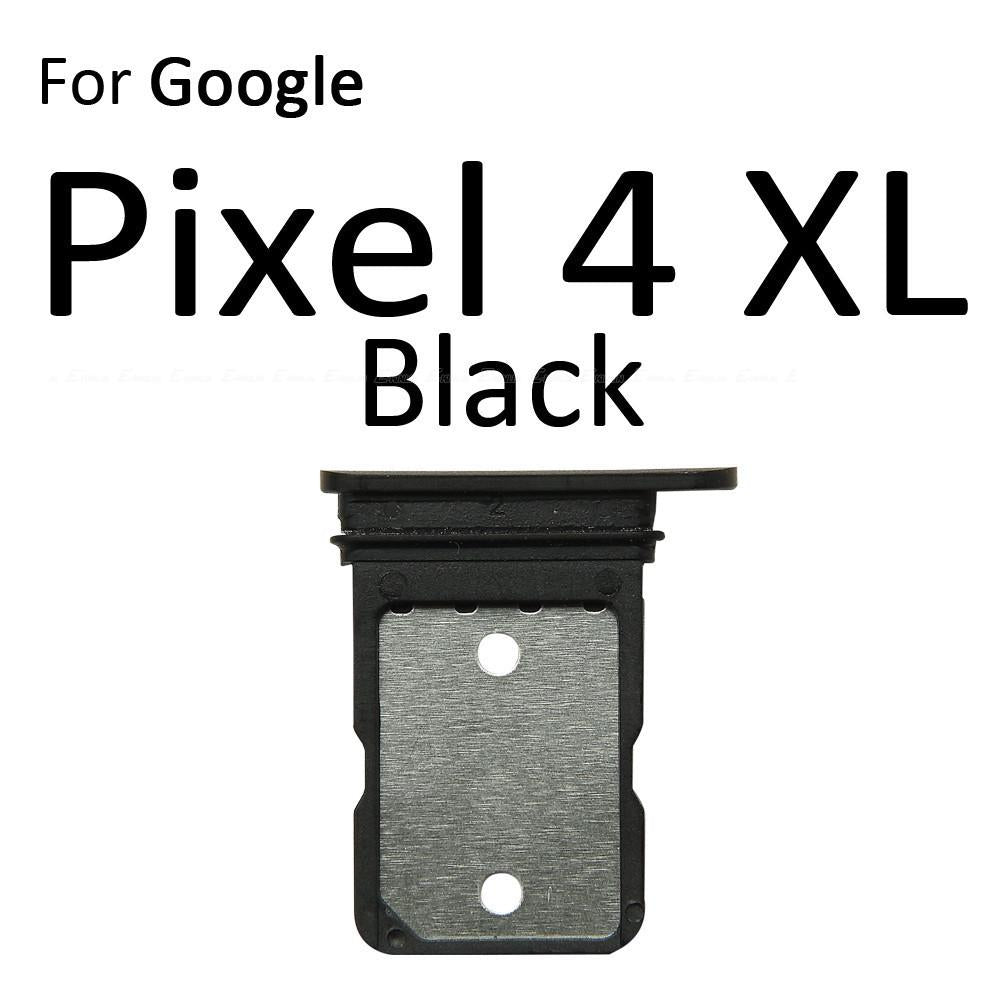 Sim Card Socket Slot Tray Reader Holder Connector Micro SD Adapter Container For Google Pixel 4 4a XL 4XL 5 5a 5G 6a 6 7 Pro