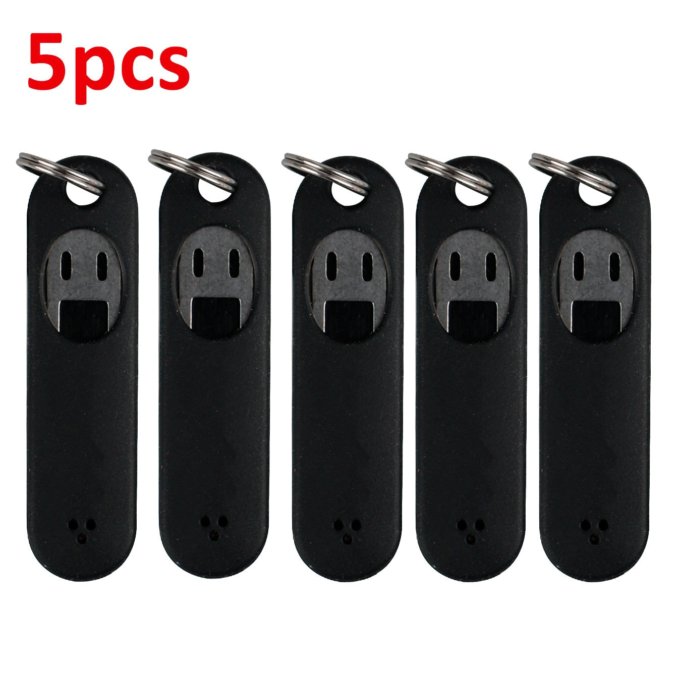 5pcs SIM Card Removal Needle Pin & Anti-lost Tray Charm Keychain Split Rings Phone SIM Card Storage Case Ejecter Tool Needles