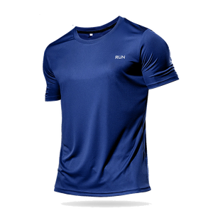 High Quality Polyester Men Running T Shirt Quick Dry Fitness Shirt Training Exercise Clothes Gym Sport Shirt Tops Lightweight