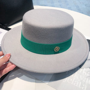 spring autumn fashion beach 2023 Women&#39;s hat fedoras elegant chapel Men&#39;s panama hat fascinator Wedding picture felt Bowler new