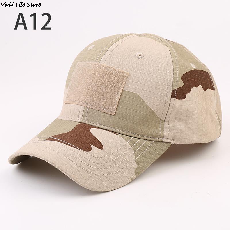 Military Baseball Caps Camouflage Tactical Army Soldier Combat Paintball Adjustable Summer Snapback Sun Hats Men Women