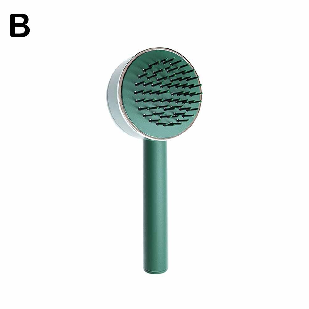 Women Self-cleaning Hair Brush 3d Air Cushion Massager Comb Comb Self Shaping Brush Cleaning Massage Brush Hair Brus Z9z4